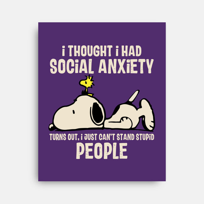 I Can't Stand Stupid People-None-Stretched-Canvas-turborat14