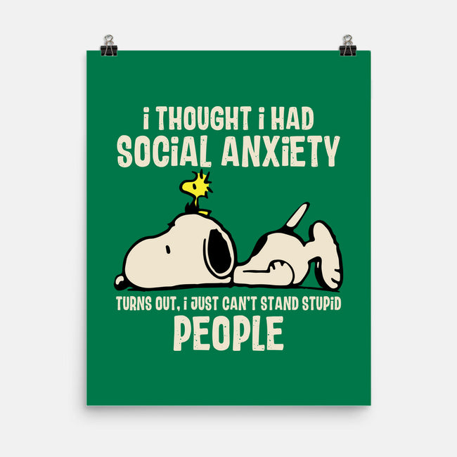 I Can't Stand Stupid People-None-Matte-Poster-turborat14