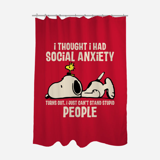 I Can't Stand Stupid People-None-Polyester-Shower Curtain-turborat14