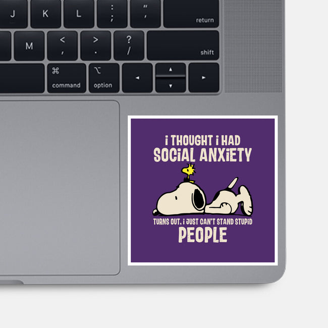 I Can't Stand Stupid People-None-Glossy-Sticker-turborat14