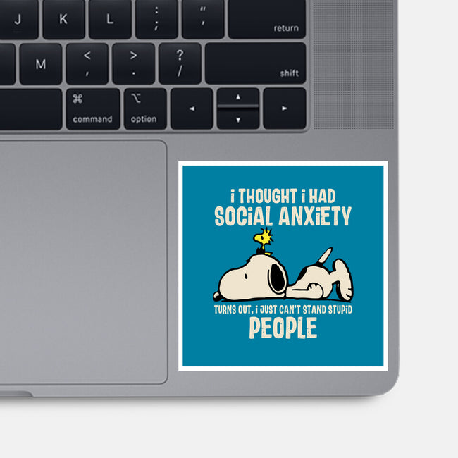 I Can't Stand Stupid People-None-Glossy-Sticker-turborat14