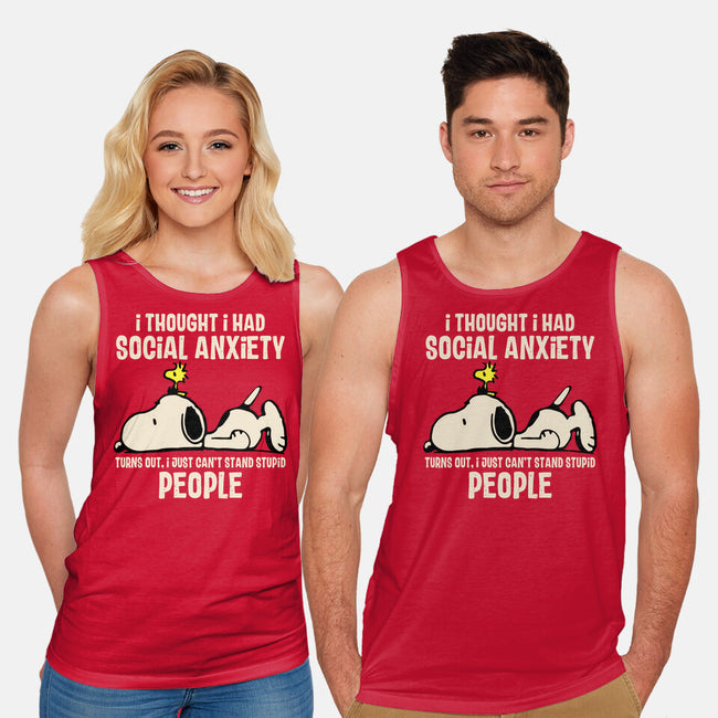I Can't Stand Stupid People-Unisex-Basic-Tank-turborat14