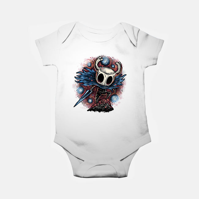Hero Of The Hollow-Baby-Basic-Onesie-glitchygorilla