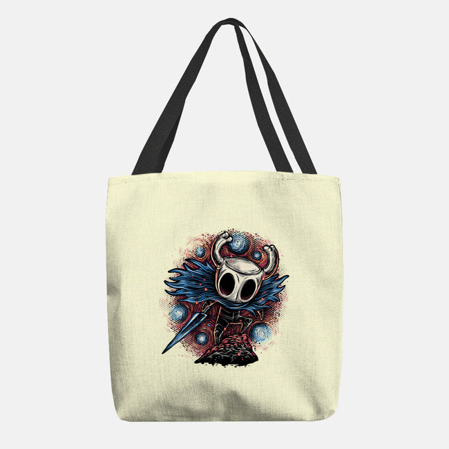 Hero Of The Hollow-None-Basic Tote-Bag-glitchygorilla