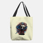 Hero Of The Hollow-None-Basic Tote-Bag-glitchygorilla