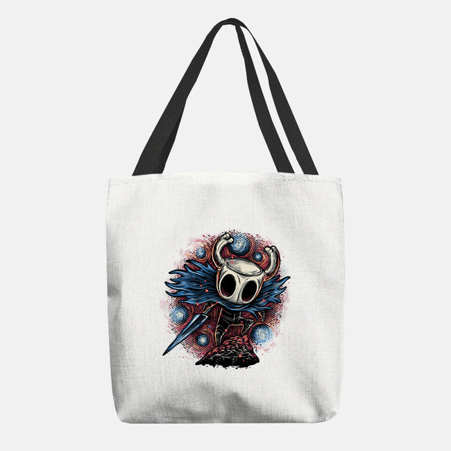 Hero Of The Hollow-None-Basic Tote-Bag-glitchygorilla