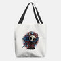 Hero Of The Hollow-None-Basic Tote-Bag-glitchygorilla