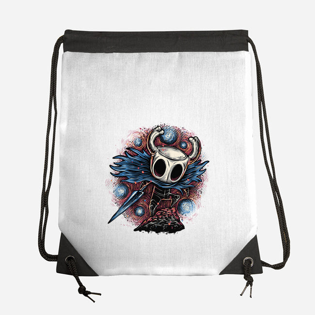 Hero Of The Hollow-None-Drawstring-Bag-glitchygorilla