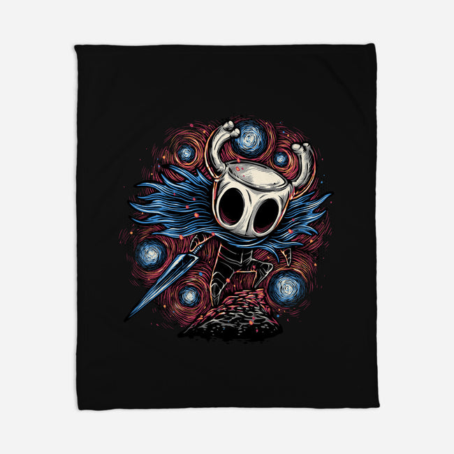 Hero Of The Hollow-None-Fleece-Blanket-glitchygorilla
