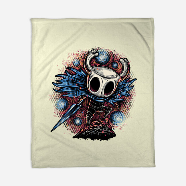 Hero Of The Hollow-None-Fleece-Blanket-glitchygorilla
