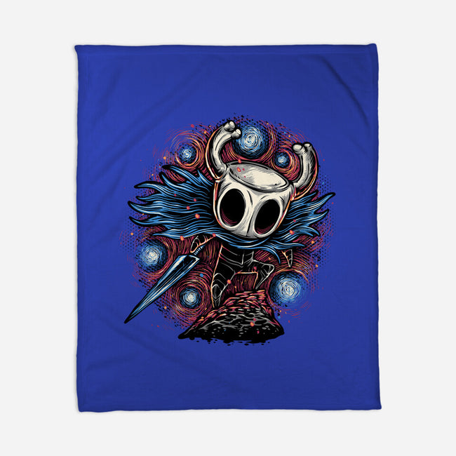 Hero Of The Hollow-None-Fleece-Blanket-glitchygorilla
