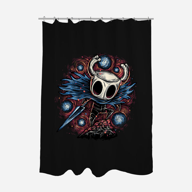 Hero Of The Hollow-None-Polyester-Shower Curtain-glitchygorilla