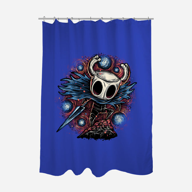 Hero Of The Hollow-None-Polyester-Shower Curtain-glitchygorilla