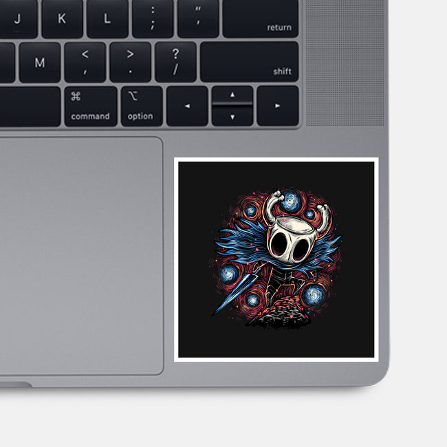 Hero Of The Hollow-None-Glossy-Sticker-glitchygorilla