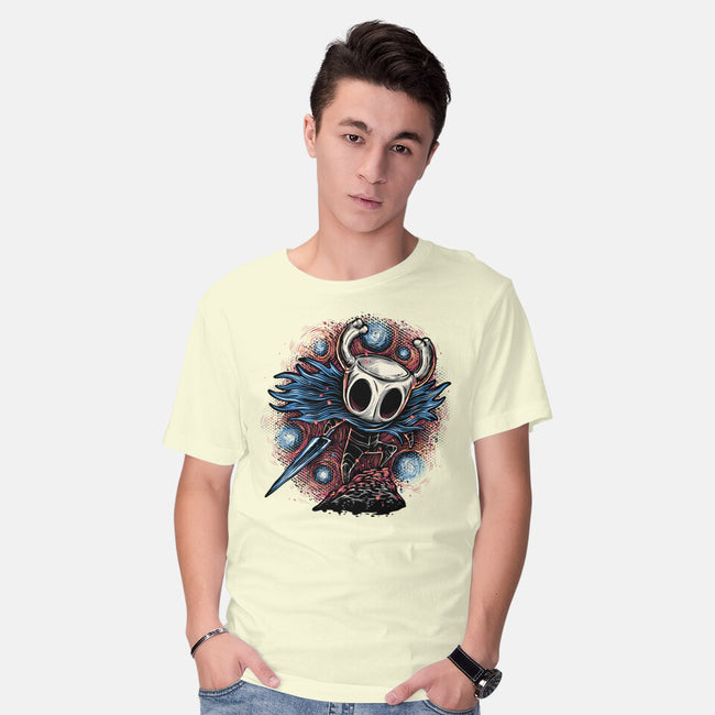 Hero Of The Hollow-Mens-Basic-Tee-glitchygorilla