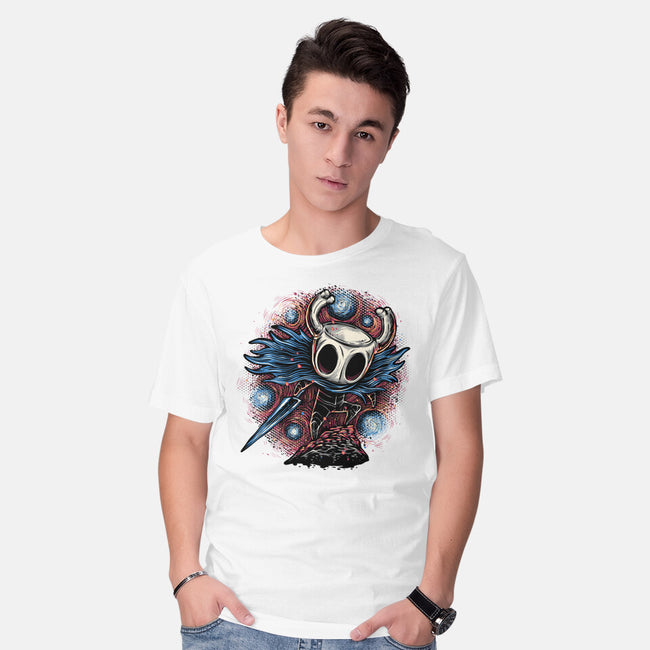 Hero Of The Hollow-Mens-Basic-Tee-glitchygorilla