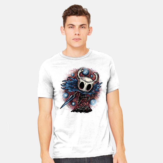 Hero Of The Hollow-Mens-Heavyweight-Tee-glitchygorilla