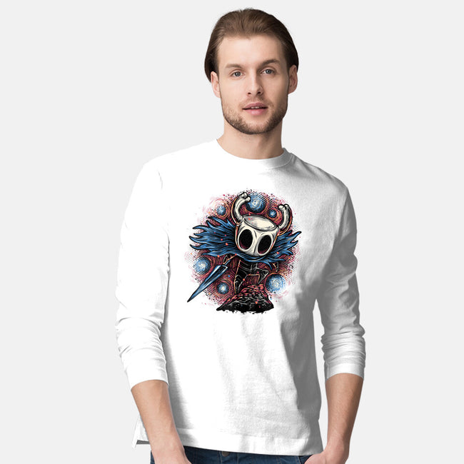 Hero Of The Hollow-Mens-Long Sleeved-Tee-glitchygorilla