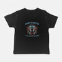 Bounty Hunter Head-Baby-Basic-Tee-glitchygorilla