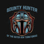 Bounty Hunter Head-Unisex-Crew Neck-Sweatshirt-glitchygorilla