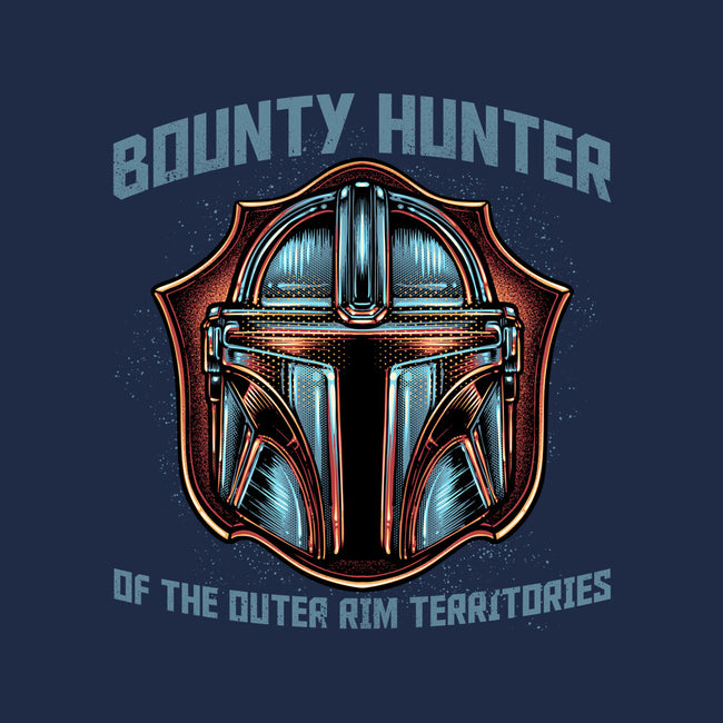 Bounty Hunter Head-Mens-Long Sleeved-Tee-glitchygorilla