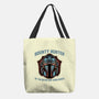 Bounty Hunter Head-None-Basic Tote-Bag-glitchygorilla