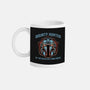 Bounty Hunter Head-None-Mug-Drinkware-glitchygorilla