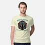 Bounty Hunter Head-Mens-Premium-Tee-glitchygorilla