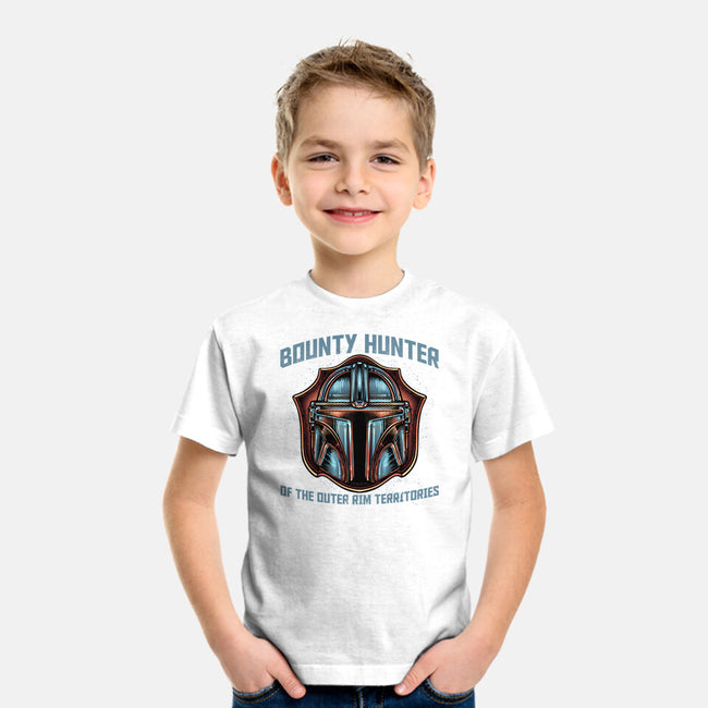 Bounty Hunter Head-Youth-Basic-Tee-glitchygorilla