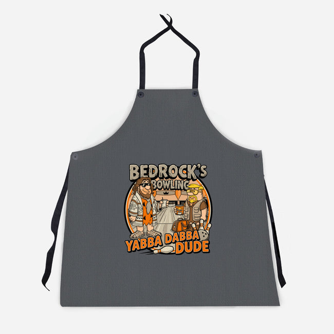 Bedrocks Bowling-Unisex-Kitchen-Apron-JCMaziu