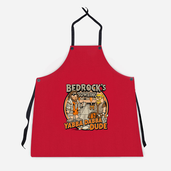 Bedrocks Bowling-Unisex-Kitchen-Apron-JCMaziu