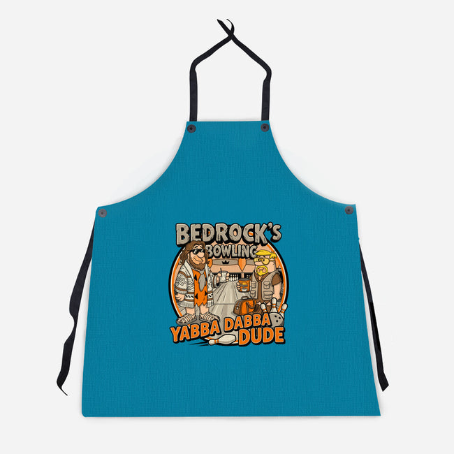 Bedrocks Bowling-Unisex-Kitchen-Apron-JCMaziu