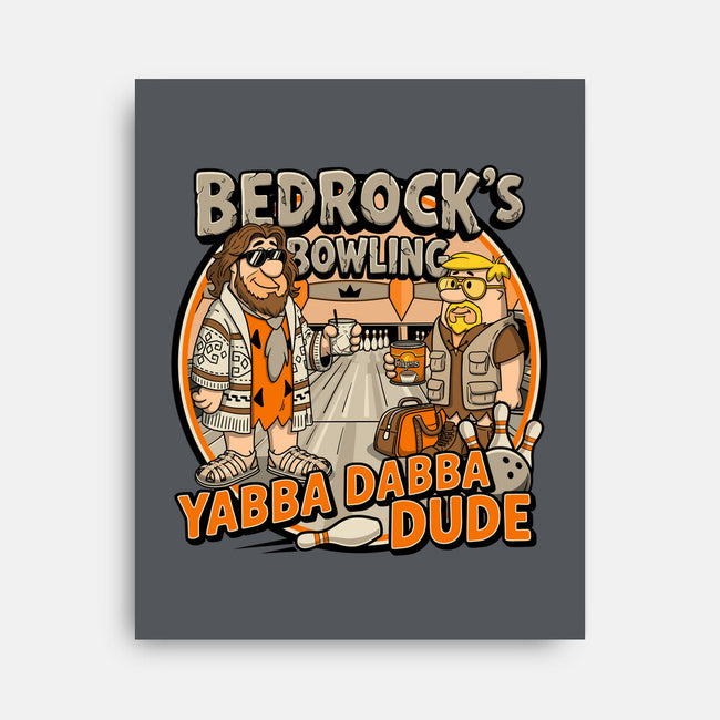 Bedrocks Bowling-None-Stretched-Canvas-JCMaziu