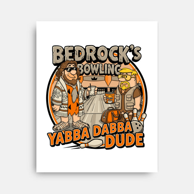 Bedrocks Bowling-None-Stretched-Canvas-JCMaziu