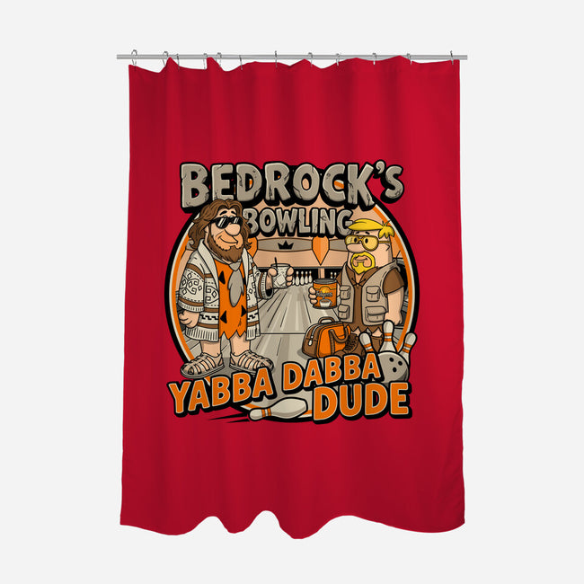 Bedrocks Bowling-None-Polyester-Shower Curtain-JCMaziu