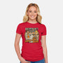 Bedrocks Bowling-Womens-Fitted-Tee-JCMaziu