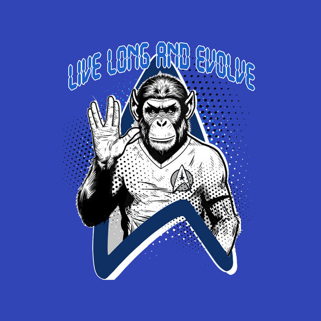 Live Long And Evolve-Mens-Basic-Tee-palmstreet