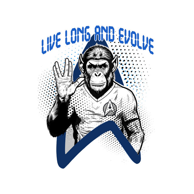 Live Long And Evolve-Mens-Long Sleeved-Tee-palmstreet