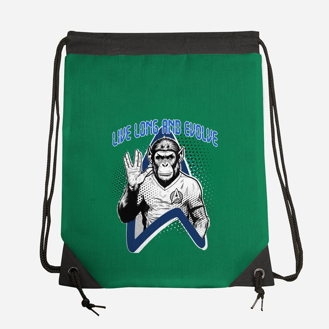 Live Long And Evolve-None-Drawstring-Bag-palmstreet