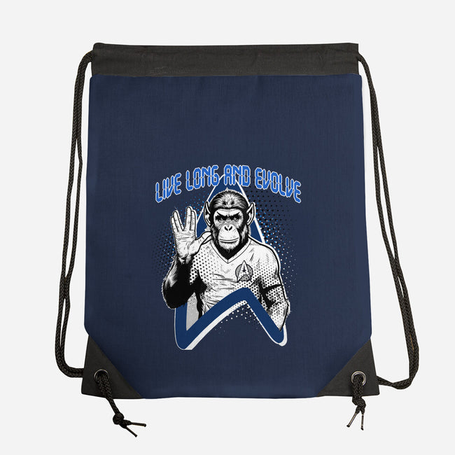 Live Long And Evolve-None-Drawstring-Bag-palmstreet