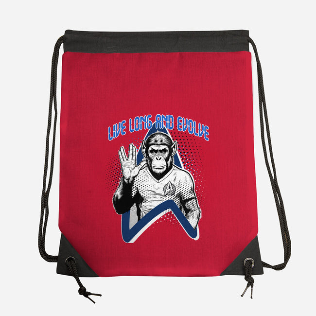 Live Long And Evolve-None-Drawstring-Bag-palmstreet