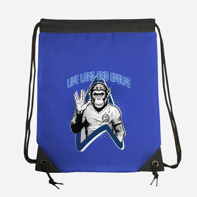 Live Long And Evolve-None-Drawstring-Bag-palmstreet