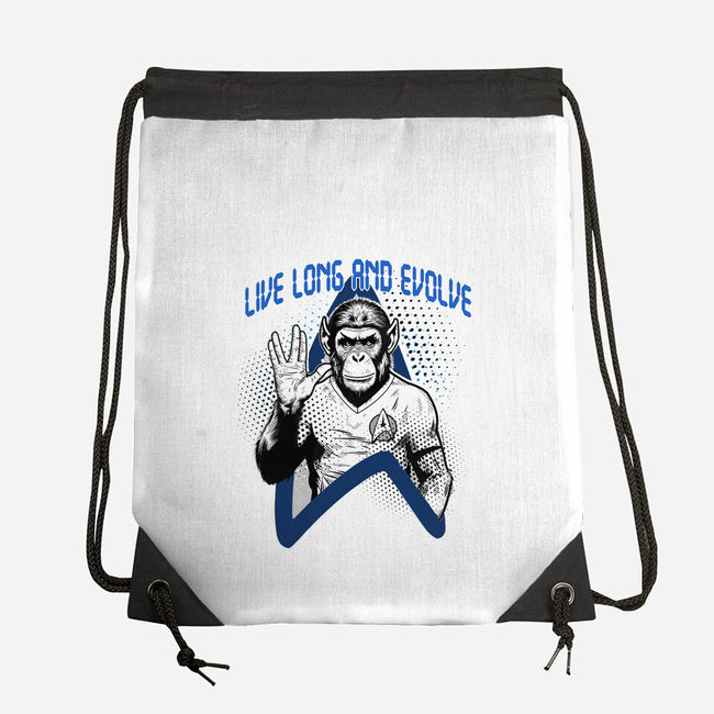 Live Long And Evolve-None-Drawstring-Bag-palmstreet