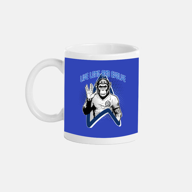 Live Long And Evolve-None-Mug-Drinkware-palmstreet