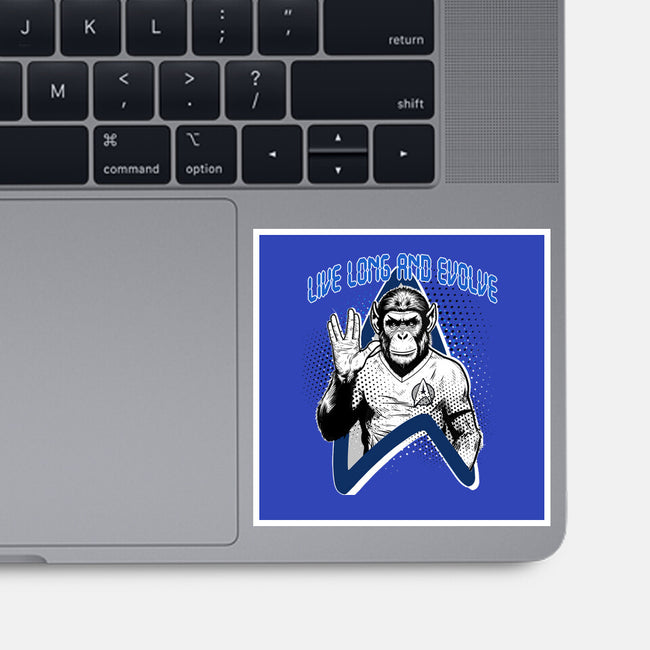 Live Long And Evolve-None-Glossy-Sticker-palmstreet