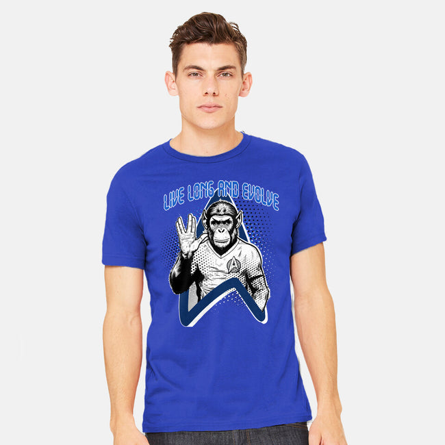 Live Long And Evolve-Mens-Heavyweight-Tee-palmstreet