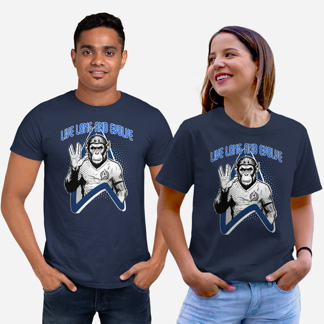 Live Long And Evolve-Unisex-Basic-Tee-palmstreet