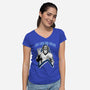 Live Long And Evolve-Womens-V-Neck-Tee-palmstreet