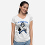 Live Long And Evolve-Womens-V-Neck-Tee-palmstreet