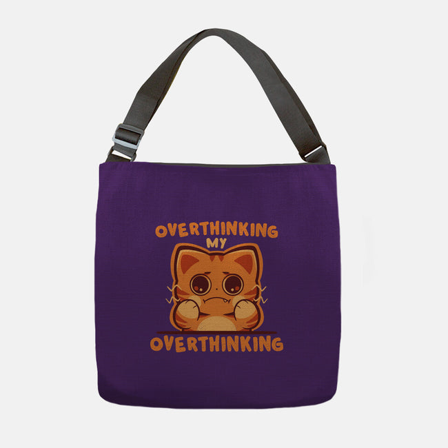 Overthinking My Overthinking-None-Adjustable Tote-Bag-TechraNova